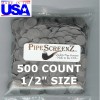 PipeScreenZ™ 1500+ Stainless Steel Pipe Screens 3 SIZES/ 500+ Count
