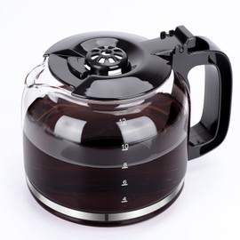 12-Cup Replacement Glass Carafe for Taylor Swoden Coffee Maker Models 300105REU