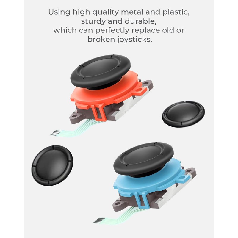 Semaiki 3D Analog Joystick for Switch 2 Joycon Controller, Repair