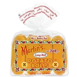 Martin's Long Roll Potato Rolls - Pack of 3 by Martin's