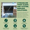 EVERSPROUT Pro 5-to-12 Foot Telescoping Extension Pole (3-Stage), Lightweight Anodized