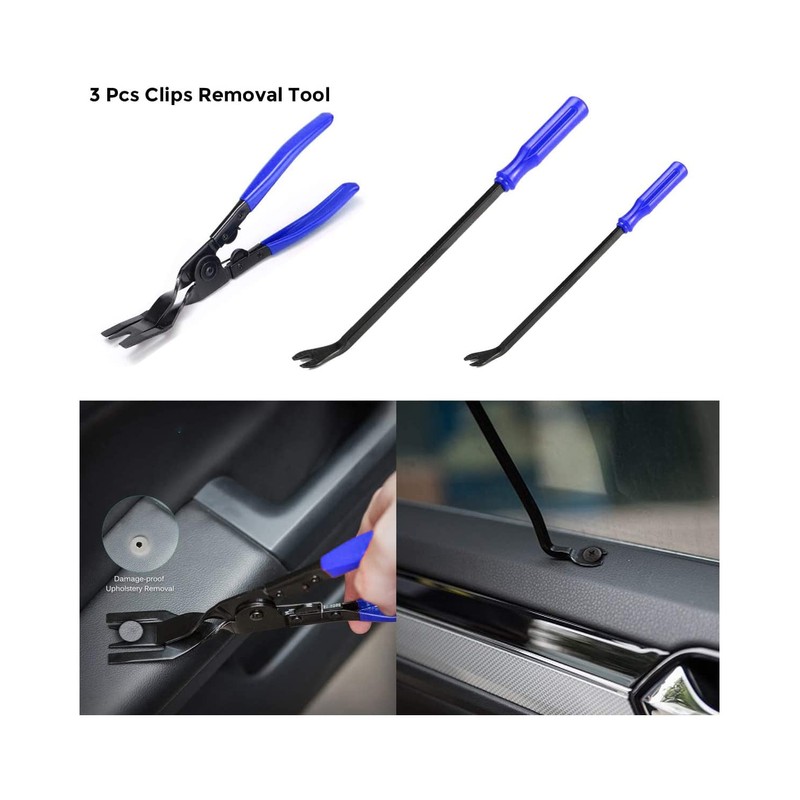 Autojack 19 Piece Upholstery Car Trim Remover Tool Kit Car