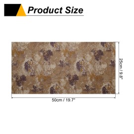 HARFINGTON Summer Cooling Neck Gaiters Sun Protection Face Mask Fishing Neck Gaiter Sunscreen Breathable Bandana for Men Women, Camo Khaki-Blue