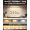 Under Cabinet Lighting Wireless, 2200mAh Rechargeable Motion Sensor Light Indoor,