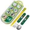 Skater TACC2AG-A Trio Set Chopsticks Spoon Fork Ania 23 Children's