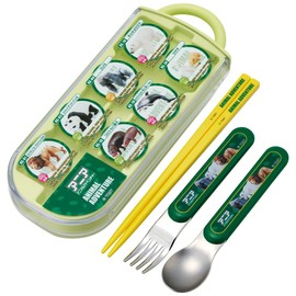 Skater TACC2AG-A Trio Set Chopsticks Spoon Fork Ania 23 Children's Antibacterial Made in Japan
