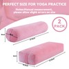 ROYALAY 2 Pcs Yoga Bolster Pillow for Restorative Yoga, Rectangular