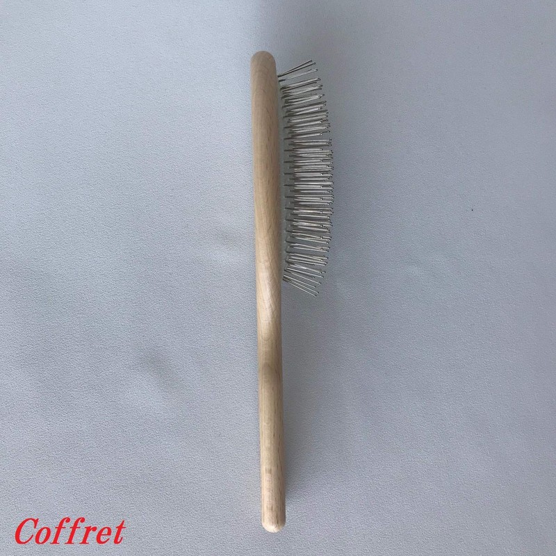German Steel Pin Hair Brush (N), For Many Hair, Comfortable