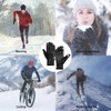 Men's Winter Custom Glove Waterproof Warm Windproof and Antiskid Cycling