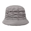 HAT YOU Ladies Zig Zag Double Layer Bucket Hat, gray