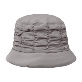 HAT YOU Ladies Zig Zag Double Layer Bucket Hat, gray