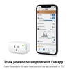 Eve Energy (Matter) - Smart Plug, App and Voice Control,