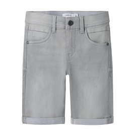 Name It Boys' Denim Shorts, Medium Grey Denim