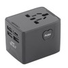 Universal Travel Adapter International Plug Power Converter Multi Outlets