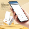 Bluetooth Thermal Printer 58mm 203DPI Label Printer Pocket Printer for