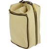 Canvas Wash Bag, Large Compartment with Dividers, Large Organiser Compartment