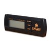 Savoy Black Digital Hygrometer