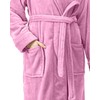 NY Threads Premium Womens Robe Plush Soft Long Bathrobe Warm