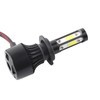 2pcs Vehicle X7‑COB 6500K H7 LED Headlight High Front Light