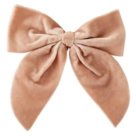 Santa Barbara Design Studio Napkin Rings Luxe Velvet Ties for Linen Napkins, Set of 4, Blush