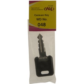 W4 WD Replacement Caravan Key No048 - Black
