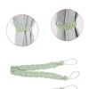 1 Pair Curtains Tie Back Rope, Curtain Tiebacks, GreenCurtain TieBacks,