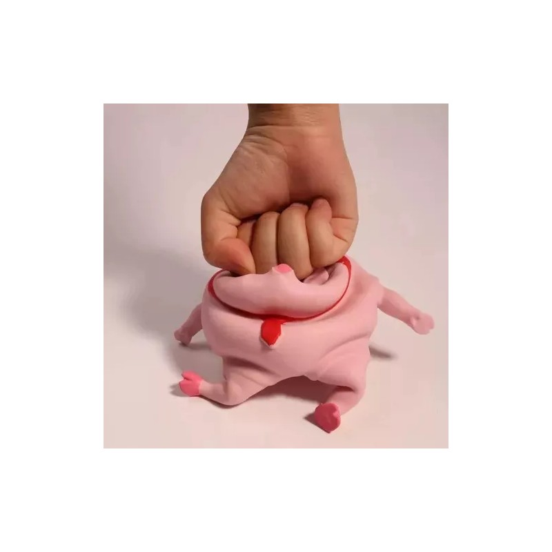 ML Kit 2 Muñeco Cerdito De Compresión Antiestrés