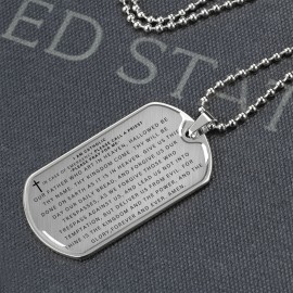 I Am a Catholic in Case of Emergency Please Call a Priest, Dog Tag Prayer