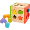 COLORBABY – Wooden Activity Cube Bucket
