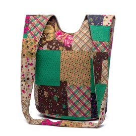 Women Shoulder Handbags Fashion canvas Hippie Crossbody Bags Bohemian Animal Prints Hobo Bags (Antique white)