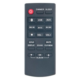 N2QAYB001000 Replacement Remote Control Work for Panasonic Audio System SC-CMAX5 SC-BMAX3GN SCBMAX3GN SC-BMAX3GN-K SC-CMAX5