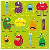Stewo 2572752545 Napkins Monster 33 x 33 cm Pack of