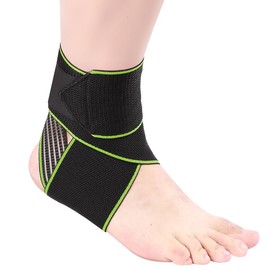 2 PCS Ankle Braces for Men & Women, Ankle Compression Sleeve Plantar Fasciitis Brace Plantar Fasciitis Relief, Arch Support Socks Ankle Brace for Sprained Ankle (Green)