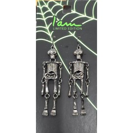 The Limited I am Limited Edition Skeleton Earrings