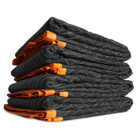WEN 72-Inch by 80-Inch Heavy Duty Padded Moving Blankets, 4-Pack (272804)