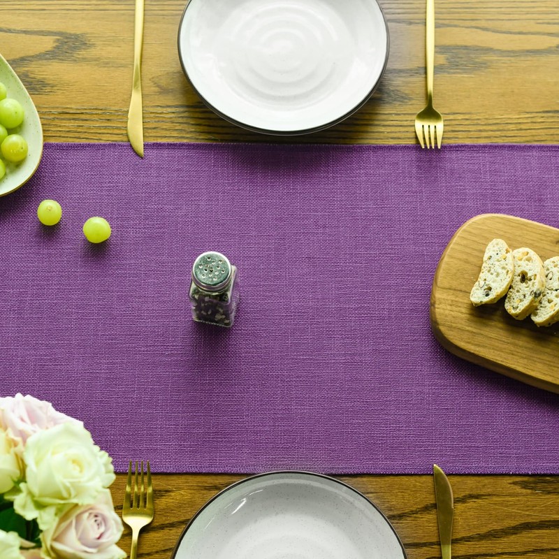 Artoid Mode Lilac Purple Boho Rural Rustic Farmhouse Tassel Table