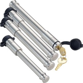 61781 | 4 Pack Mixed 3.0, Keyed Alike, Hitch Locks for B&W 3.0" Tow & Stow 21K LB - Includes Lock for 3.0" Receiver