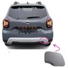 appRUN Rear Bumper Tow Bar Hook Cap Grey For DACIA