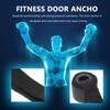 Parliky 2pcs Home Fitness Elastic Resistance Bands Door Anchor Door