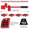 Juego de 5 Herramienta de Mudanza de Muebles con 4
