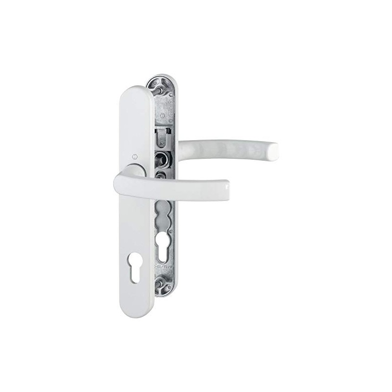 HOPPE Liege 3760970 Door Handle Set on Narrow Plate Door