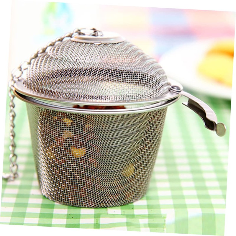 Ipetboom Small Stainless Steel Loose Leaf Tea Infuser with Fine