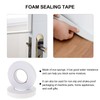 jojofuny 2pcs Eva Sponge Tape Door Draft Stopper Stopper for