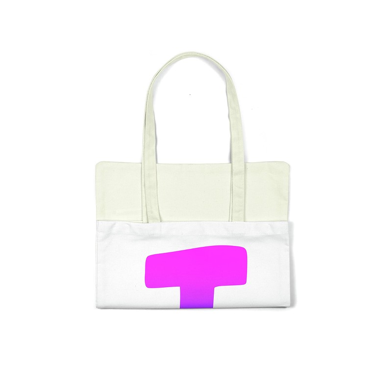 Le Jardin du Lin Bedruckte Einkaufstasche, Tasche, Faltbar, Stofftasche mit