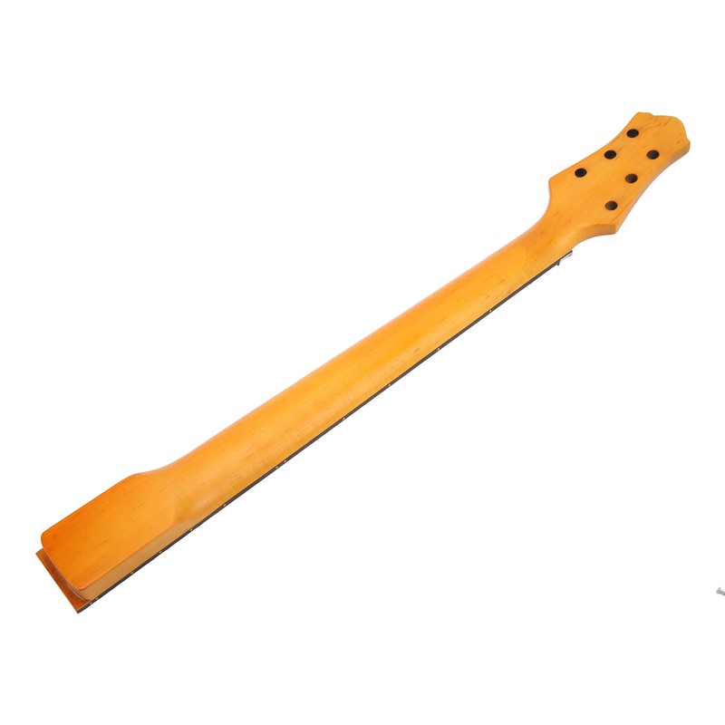 Guitar Neck Fingerboard 24 Fret 25.6in Smoothly Elegant Wood Electric
