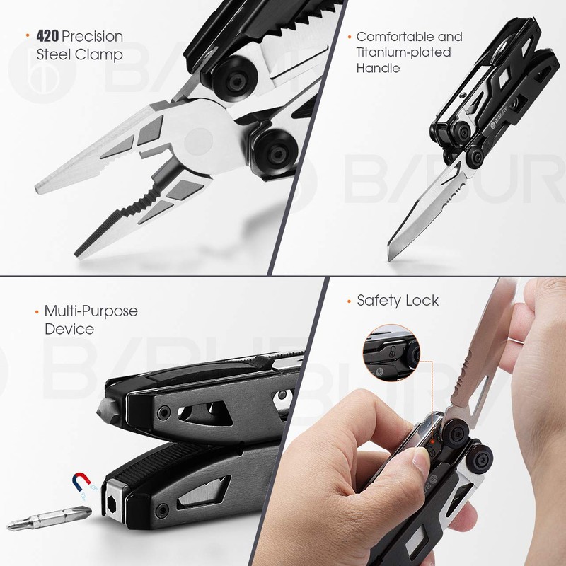 Bibury 18 in 1 Pocket Tool..., black, 15376814