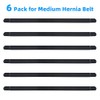 Tenbon Adjustable Hernia Belt Accessories (6 Pack) (Medium)
