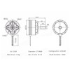 AKK RS2205 4pcs Brushless Motor 2300KV 2CW 2CCW for FPV