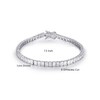 GMESME - Pulsera de Tenis clásica para Mujer, Corte Princesa,