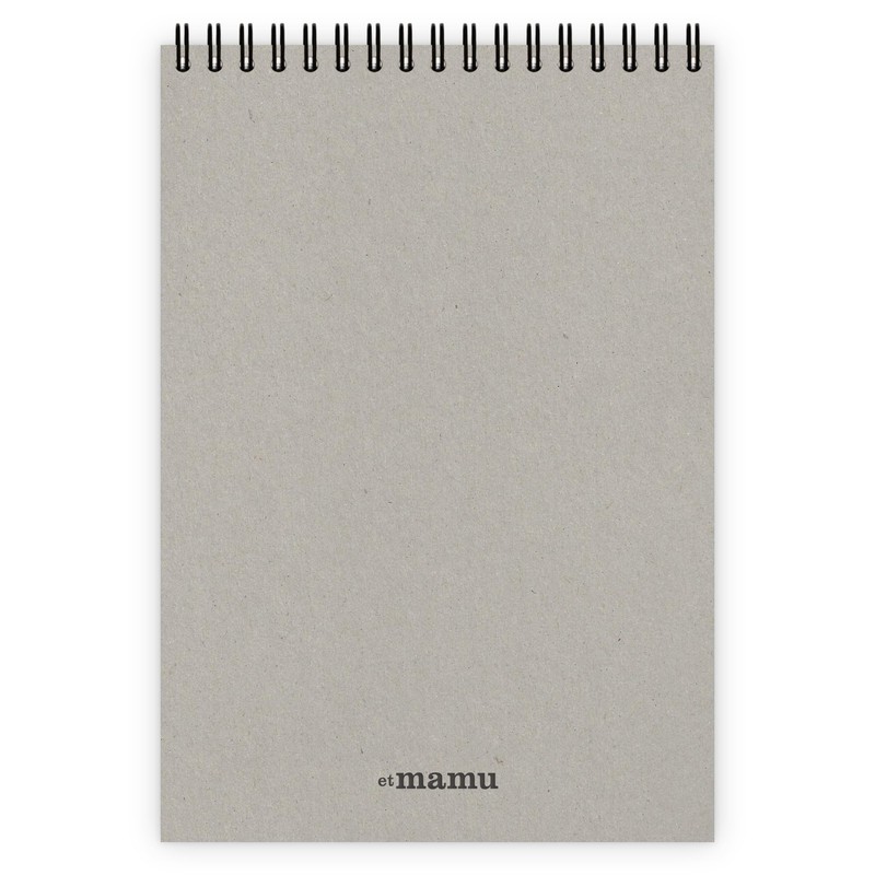 etmamu 252 To-Do List A5, 60 Sheets, 3 Columns, Task